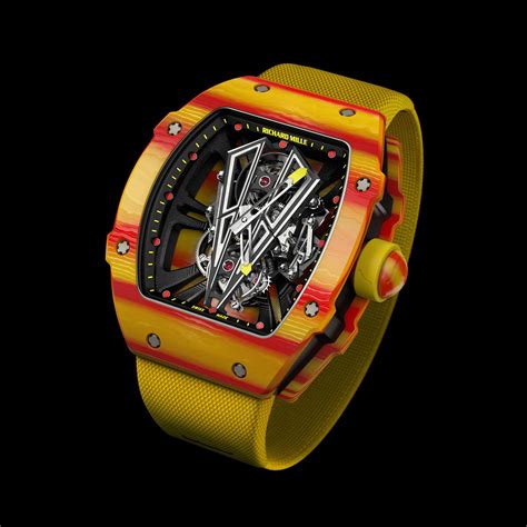 richard mille rm 27-03|Richard Mille watch with diamonds.